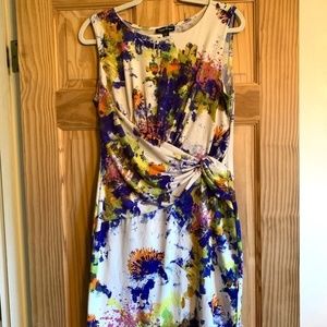 Maggy Boutique Fax Wrap Dress Size 10